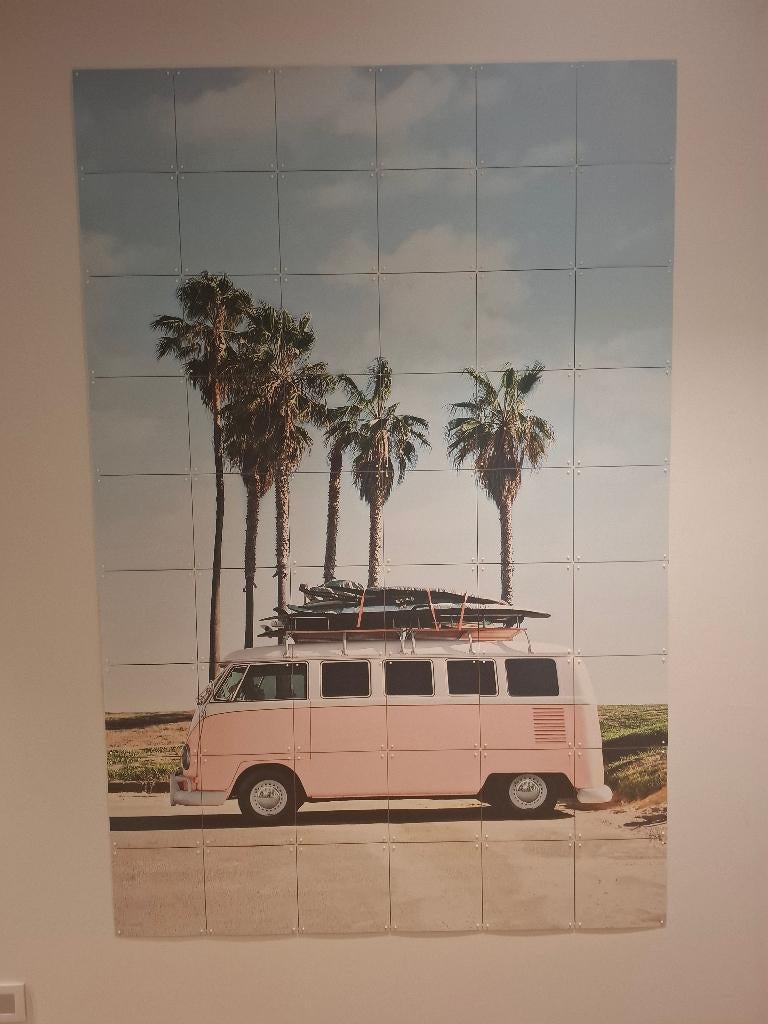 Wanddecoratie Venice Beach Paul Fuentes IXXI, Huis en Inrichting, Ophalen, Zo goed als nieuw, Met ophangsysteem
