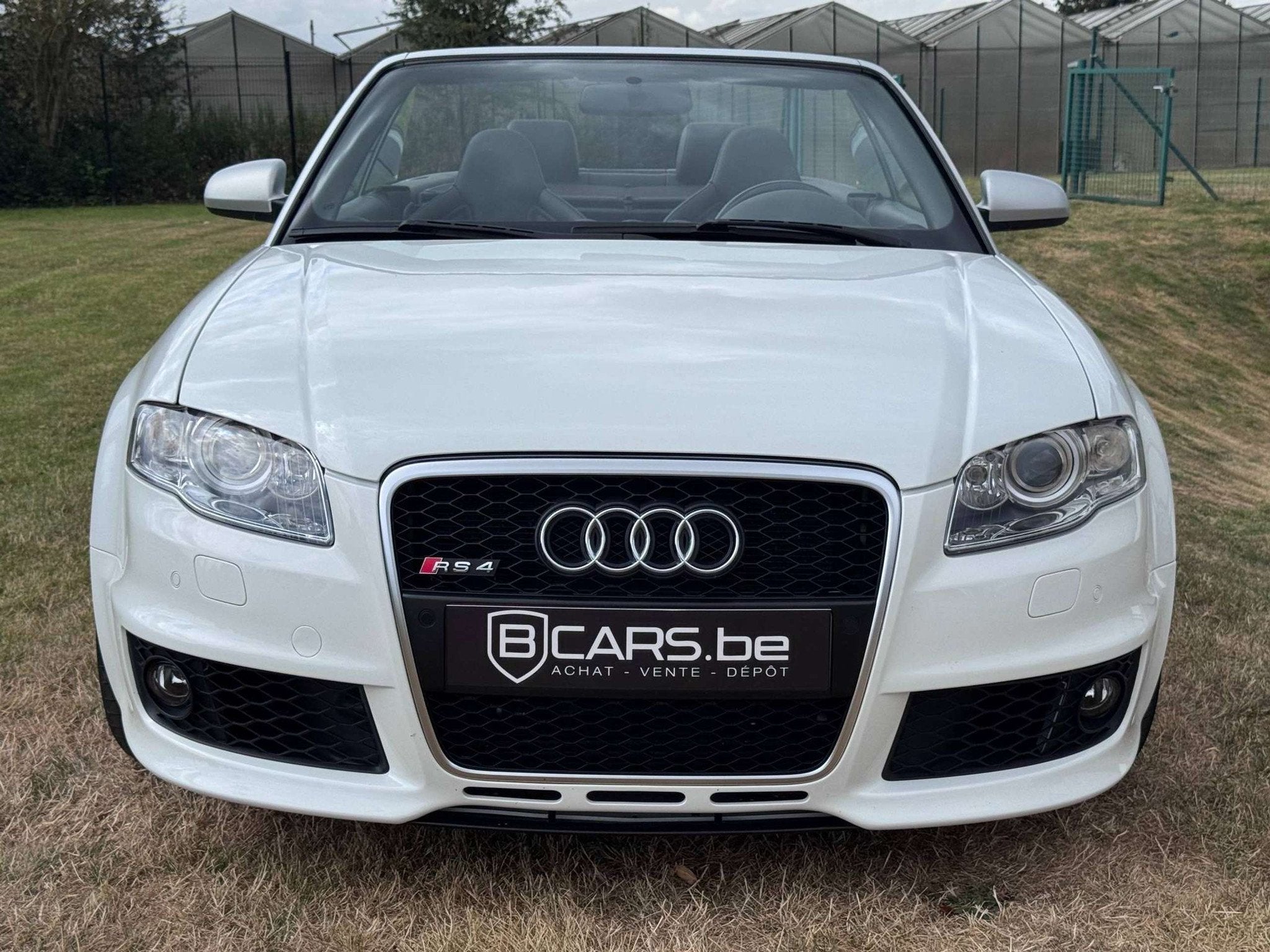 Audi RS4 RS4 Cabriolet 4.2i V8 40v Quattro, Cuir, Entreprise, Cabriolet, Noir
