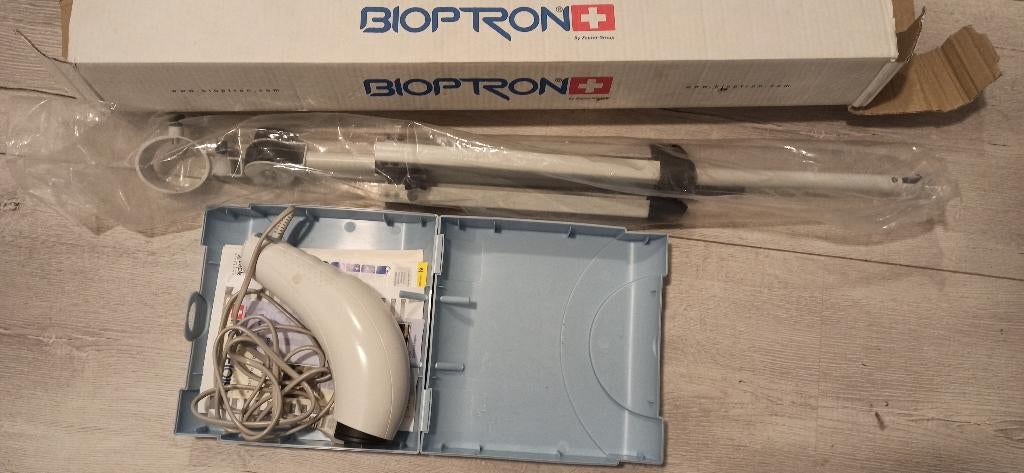 Lichttherapie bioptron compact Zepter + statief Healing lamp, Verzenden, Gebruikt