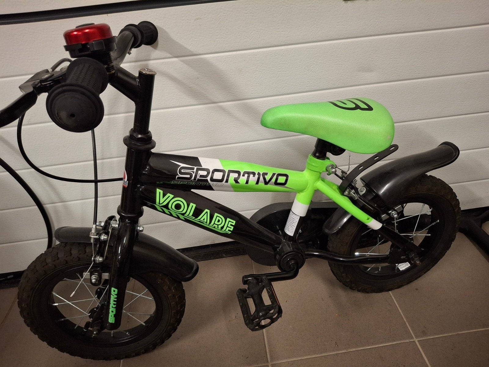 Fiets Sportivo Volare 12 inch, Ophalen