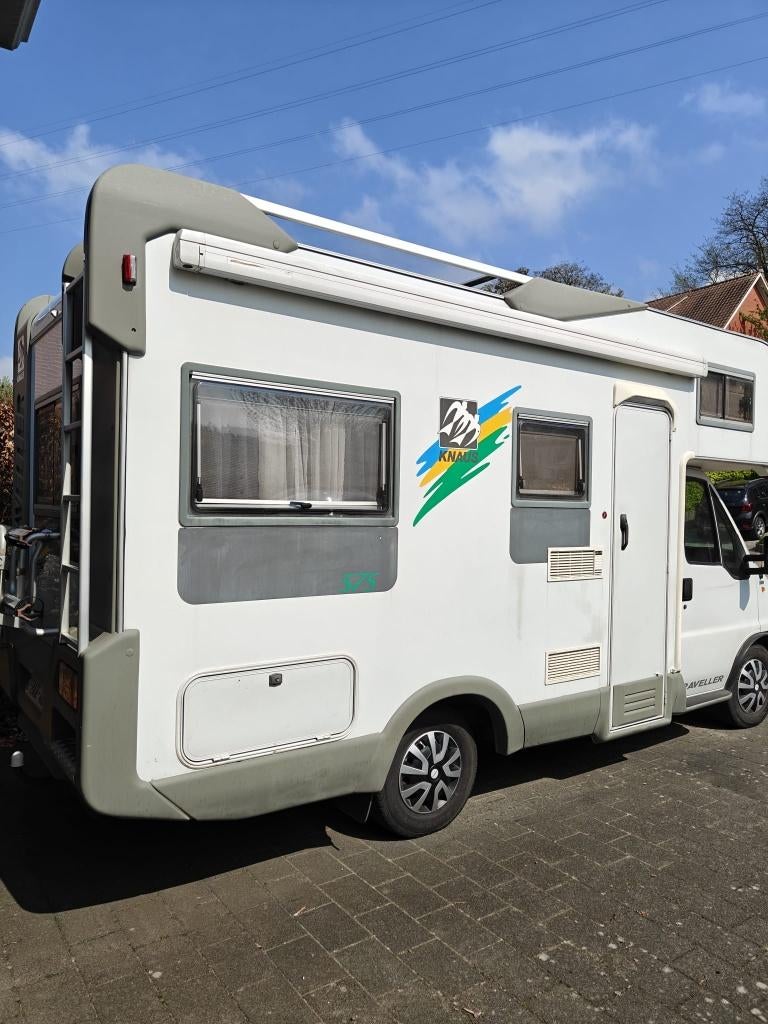 Camping-car Knaus Fiat Ducato 2.5, Caravanes & Camping, Camping-cars, Détecteur de fumée, Jusqu'à 4, Boîte manuelle, Jusqu'à 4 m