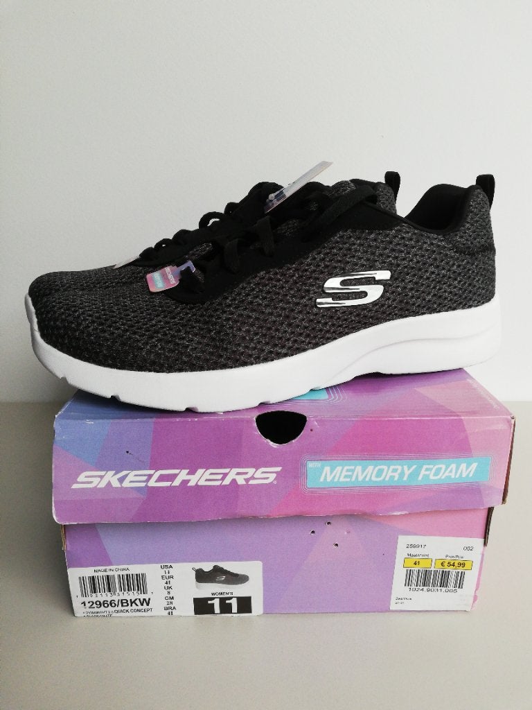 NIEUW SKECHERS dames 41 NP 54,99, Kleding | Dames, Schoenen, Skechers, Zwart, Nieuw, Ophalen of Verzenden