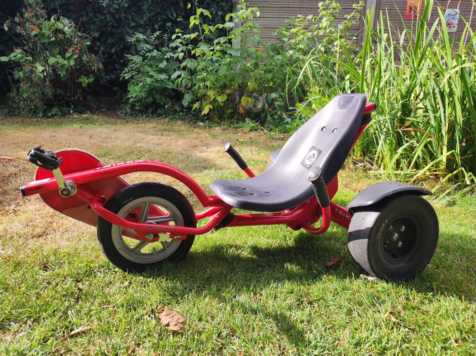 Ligfiets Triker Pro 50, Ophalen