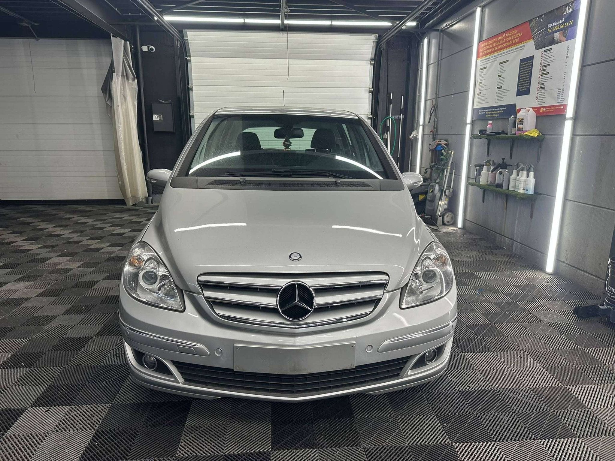 Mercedes-Benz B-Klasse B170 1.7 benzine bj2008 eur4 136346km, Autos, Argent ou Gris, Achat, Entreprise, Carnet d'entretien