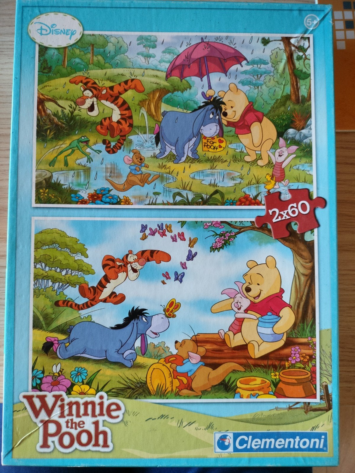 Puzzel Winnie the Pooh 2 stuks, Ophalen of Verzenden