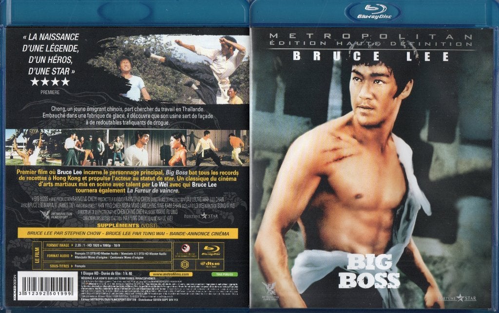 big boss (blu-ray) neuf, Cd's en Dvd's, Frans, Actie, Ophalen of Verzenden, Zo goed als nieuw