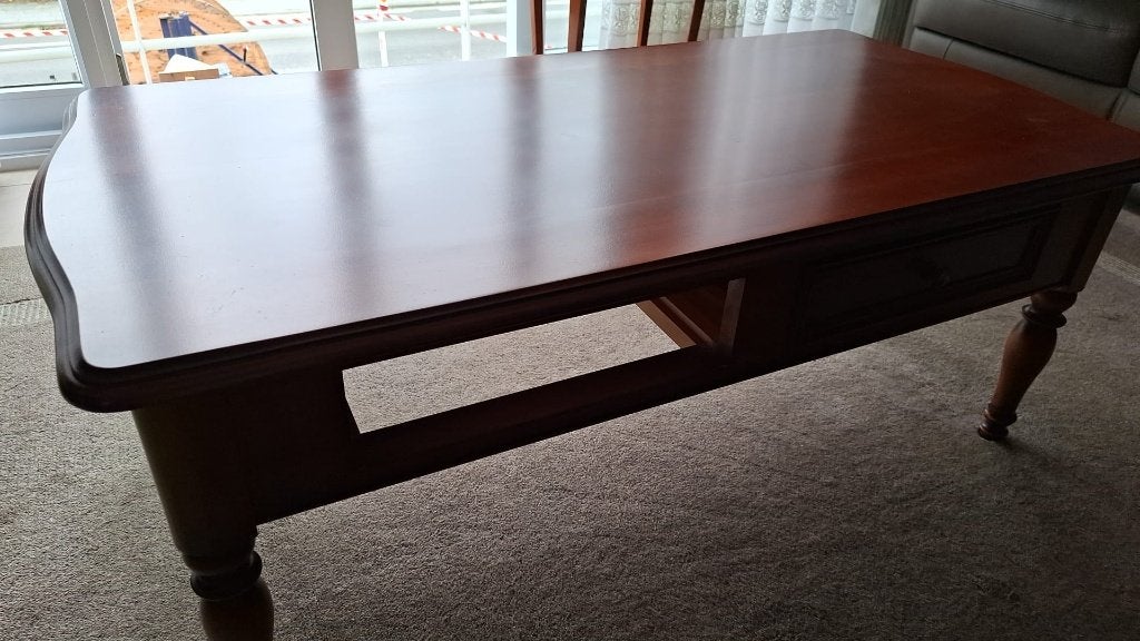 salontafel, Ophalen