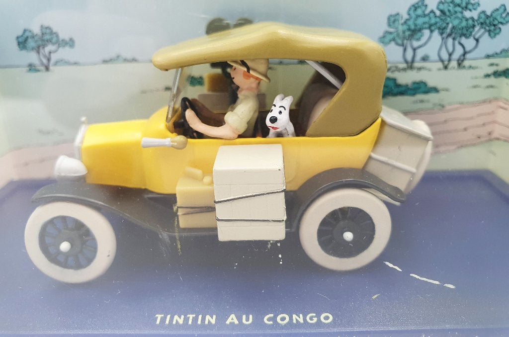 Tintin Editions No. 03 Ford Model T from Tintin in the Congo, Autres marques, 62 Boulevard Pereire, 75017 Paris, France, Voiture