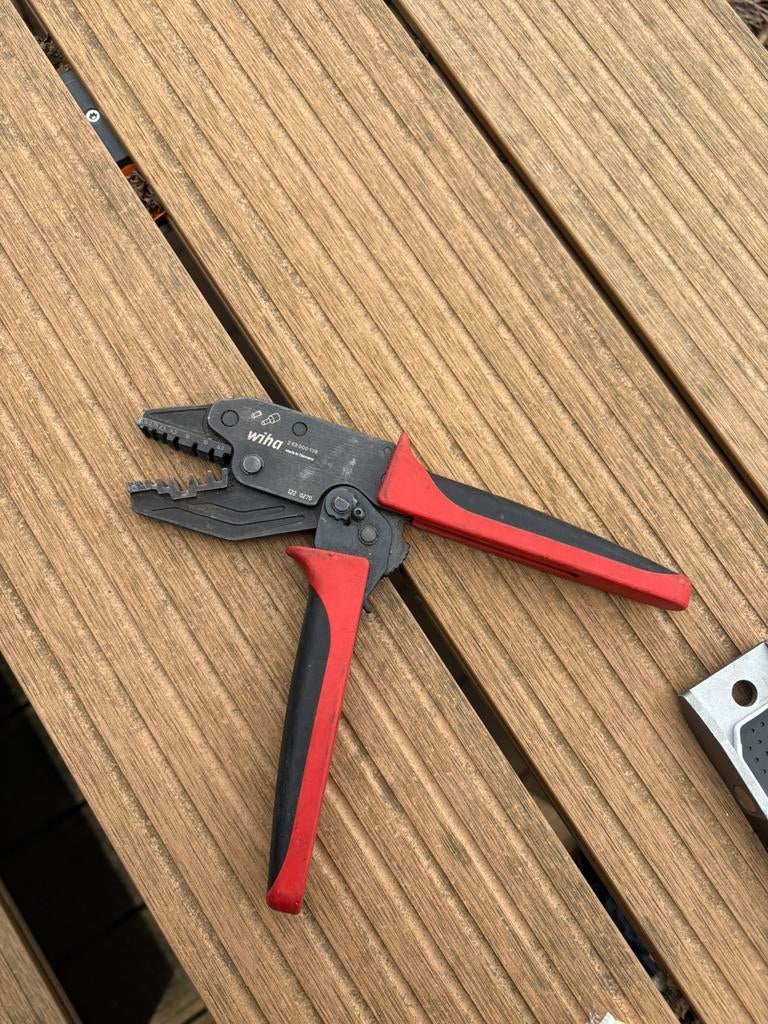 Wiha krimptang Z62000106 voor adereindhulzen, Enlèvement, Comme neuf