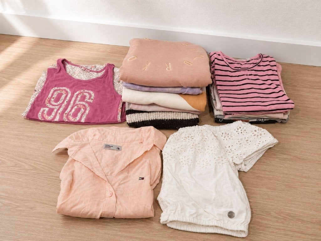 Meisjeskleding 13-14 jaar – 16 stuks – Tommy Hilfiger etc, Ophalen, Gebruikt, Meisje, Overige typen