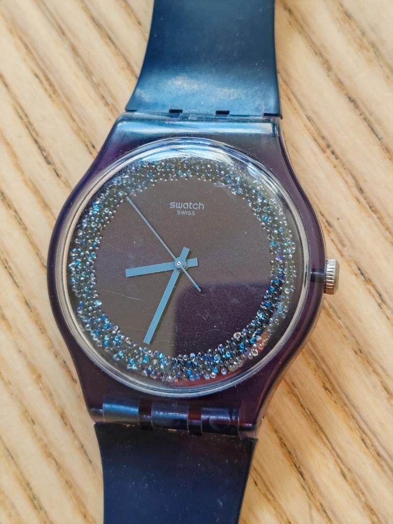 2018 Swatch Blusparkels (Swarovski), Ophalen