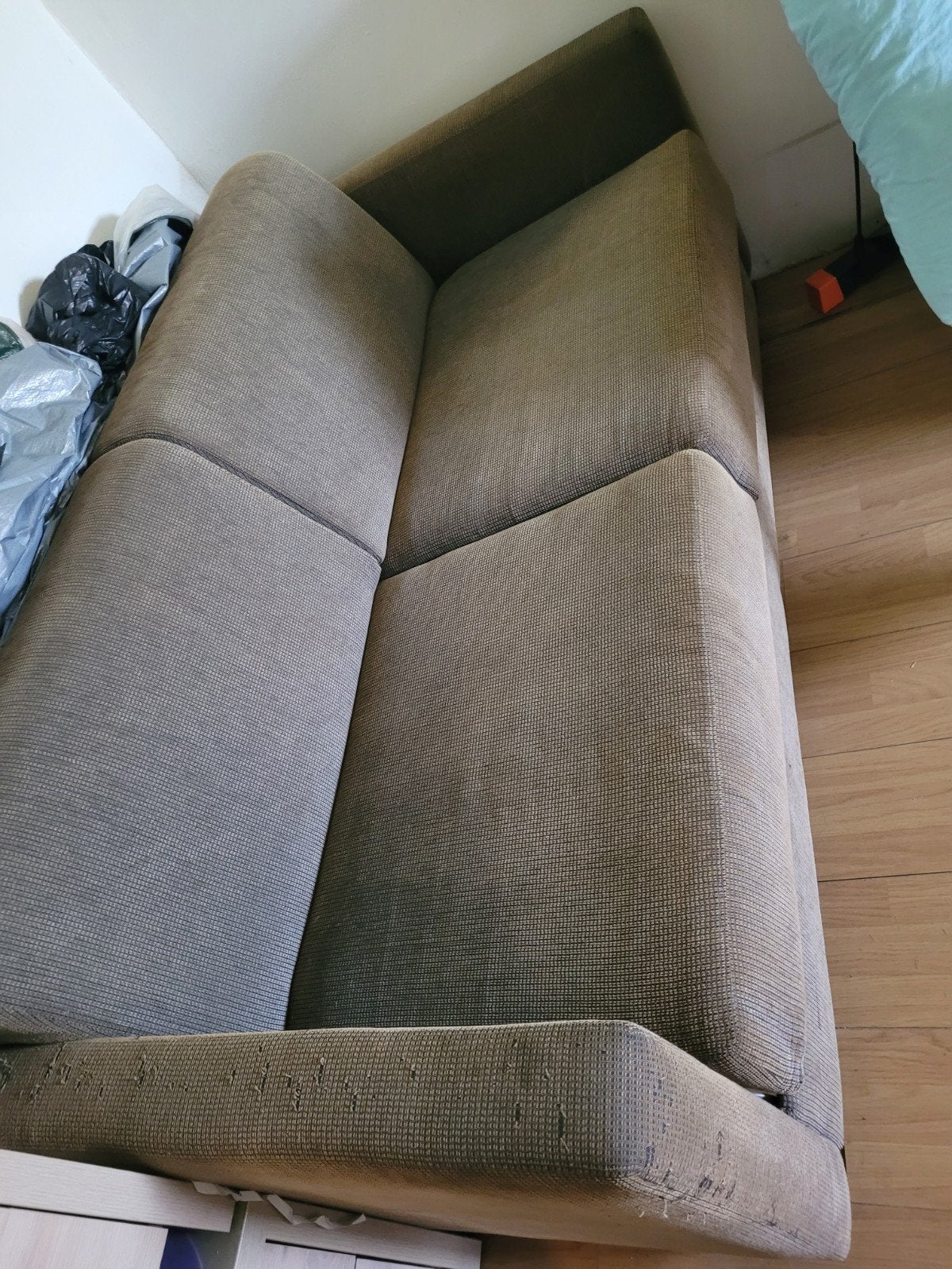 Gratis zetelbed, Ophalen