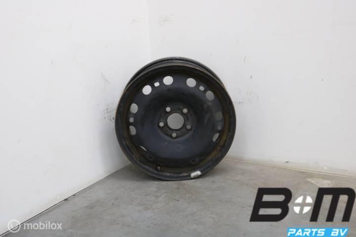 1 losse 15 inch stalen velg VW Polo 6R / 6C 6C0601027F, Auto-onderdelen, Gebruikt, Velg(en)