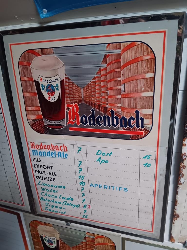 Rodenbach, Verzamelen, Ophalen