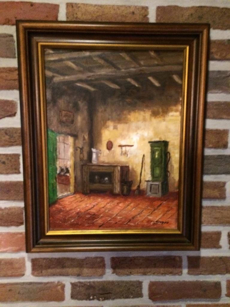 schilderij "Het Pomphuis", Enlèvement