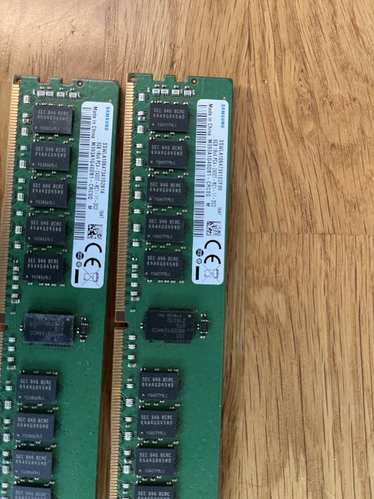 server RAM 8GB PC4-2400T, Gebruikt, Server, DDR4, 8 GB
