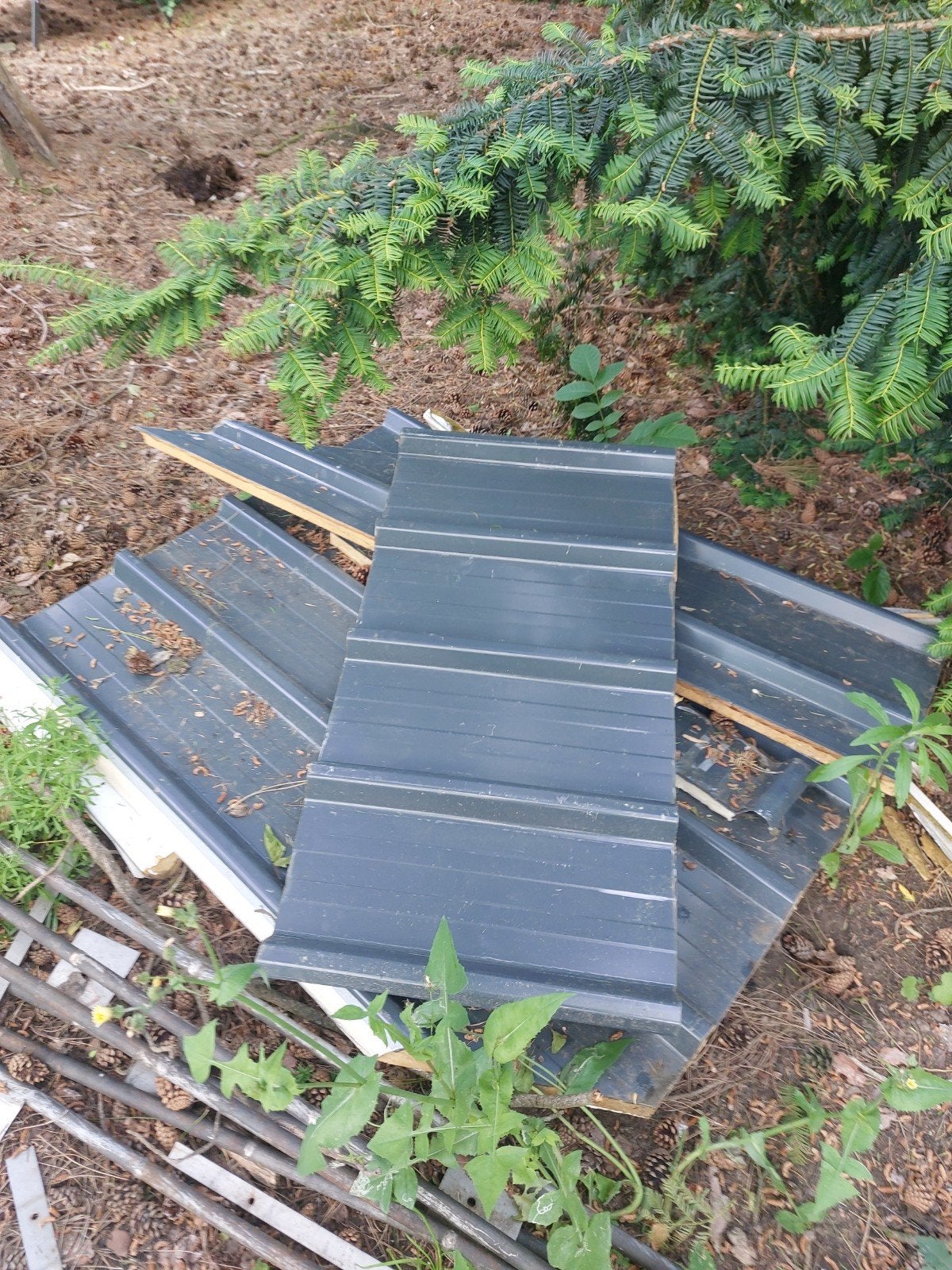 Gratis  af te halen   sandwis panelen  goed voor kippenhok, Ophalen