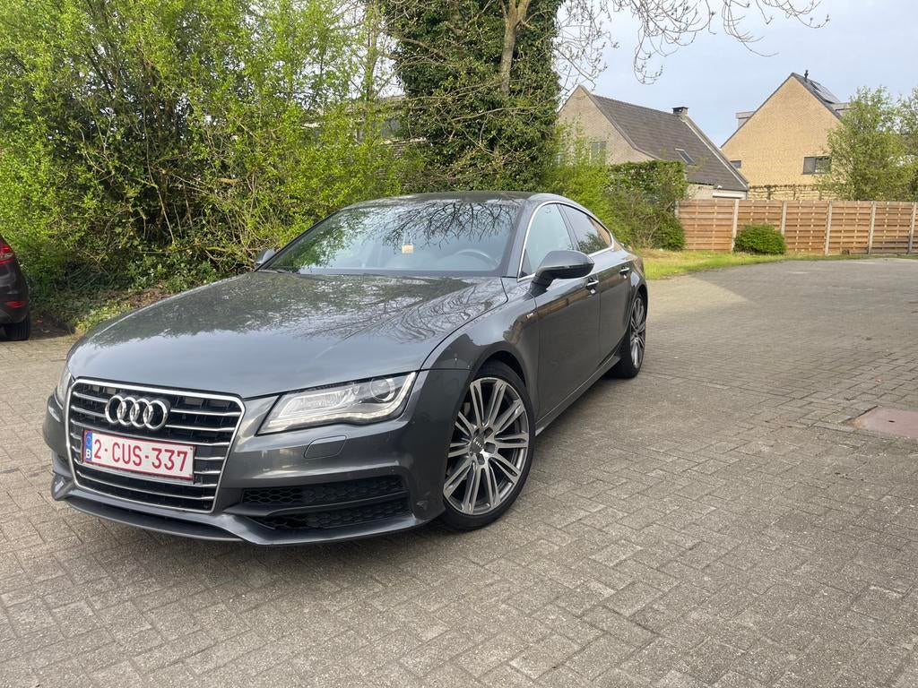 Audi A7 te koop – goede staat, Autos, Audi, Argent ou Gris, Achat, Noir, 5 portes