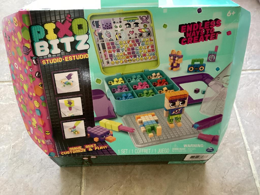 Pixo bitz, Ophalen, Gebruikt, Knutselen