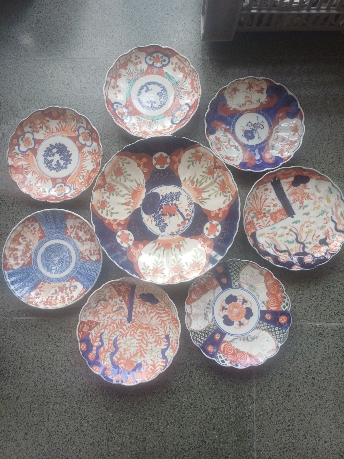 8x imari meiji 19th, Antiek en Kunst, Ophalen of Verzenden