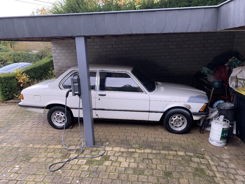 BMW E21 316, Autos, Achat, Boîte manuelle, Bleu, Particulier
