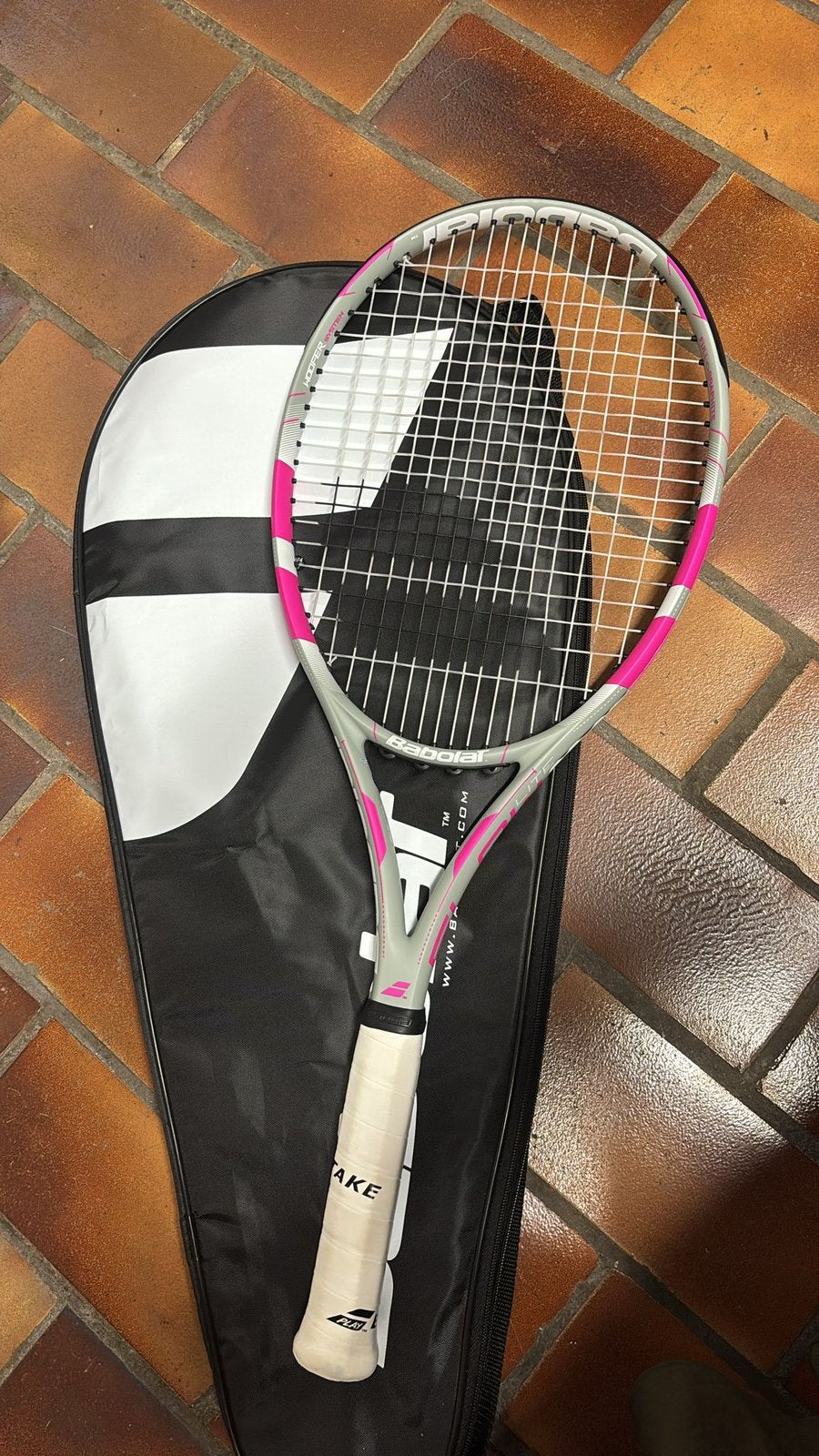 Babolat Drive Z Lite Tennisracket – Originele Babolat hoes, Ophalen of Verzenden, Zo goed als nieuw, Racket, Babolat