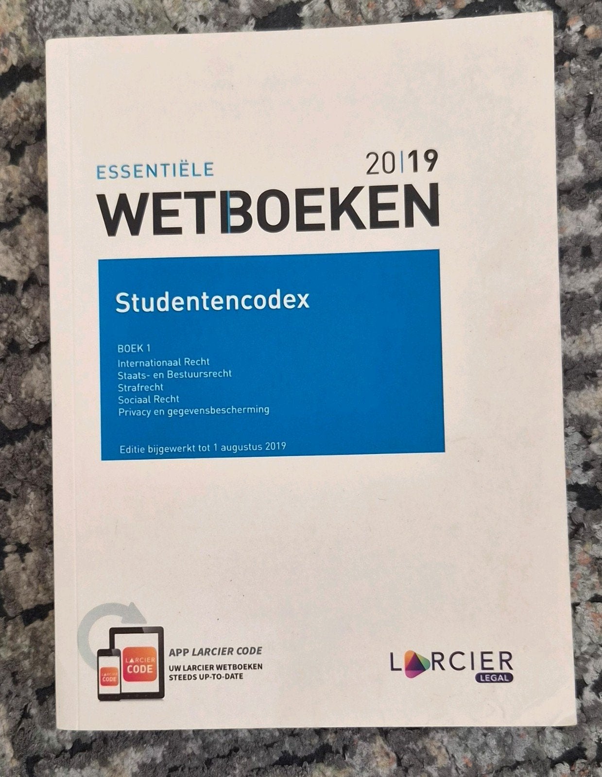 Code de comptabilité essentiel pour les étudiants, 2019, Enlèvement
