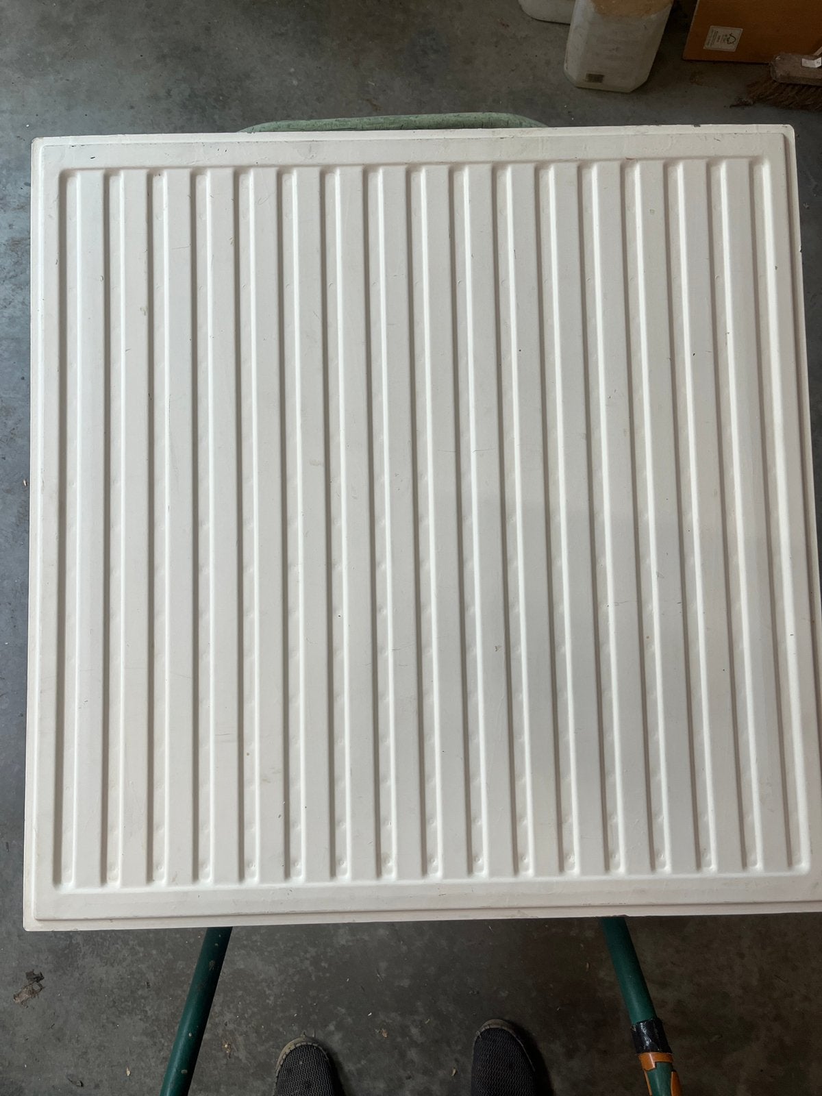 Radiator T22 90 x 90cm, Doe-het-zelf en Bouw, Ophalen, Gebruikt, Radiator, 60 tot 150 cm