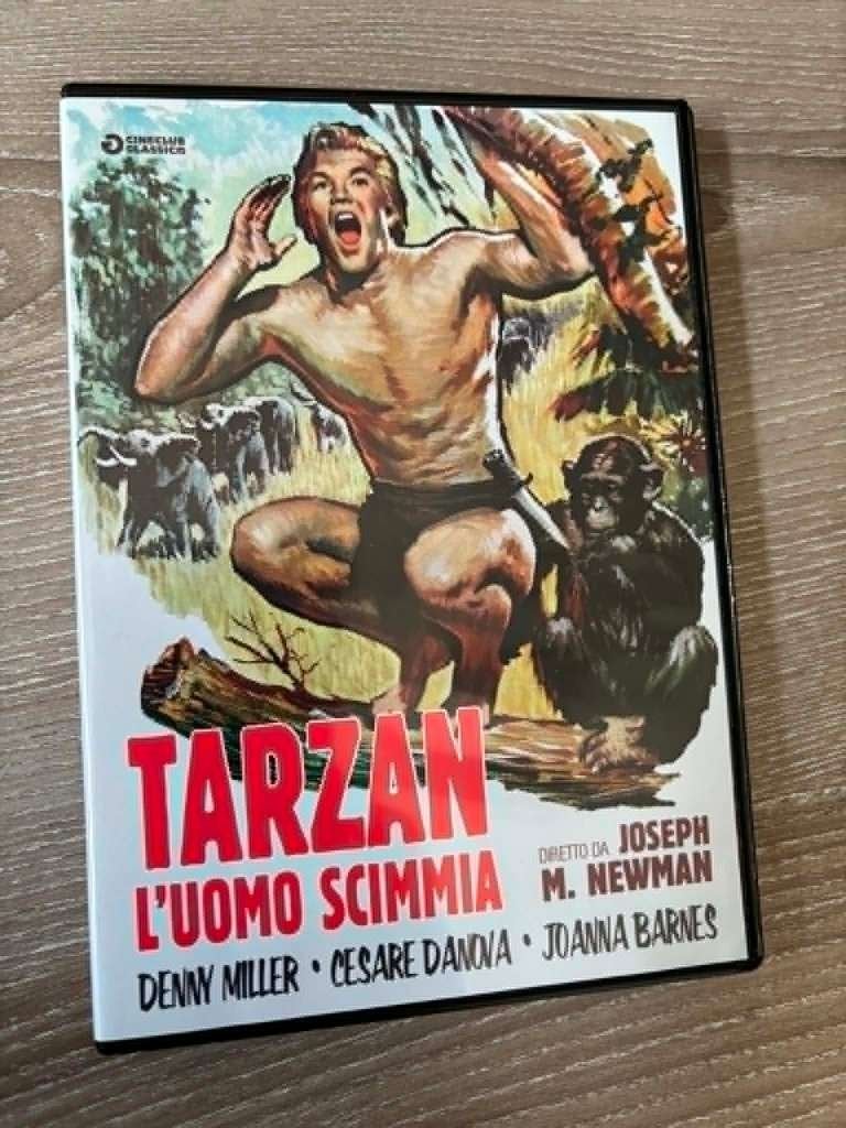 Tarzan the apeman, met Denny Miller als Tarzan. Import, Cd's en Dvd's, Dvd's | Klassiekers, Import, Zo goed als nieuw, Actie en Avontuur