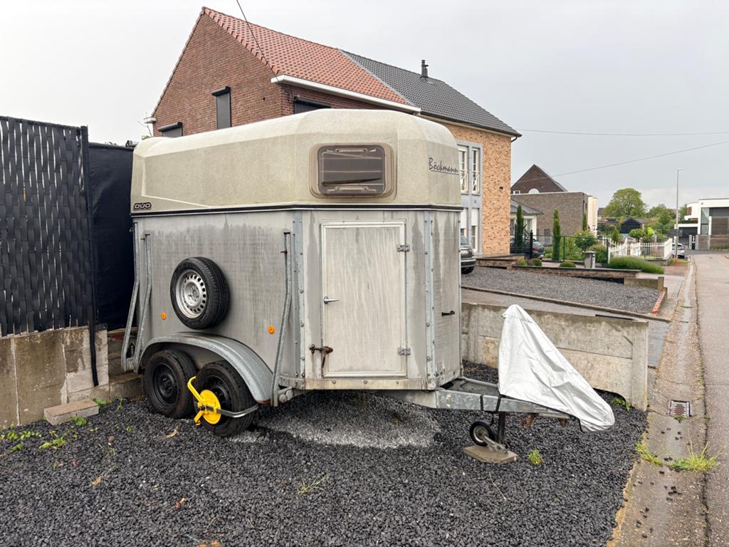 Bockmann Duo 2 paardentrailer, Dieren en Toebehoren, Ophalen, Zo goed als nieuw