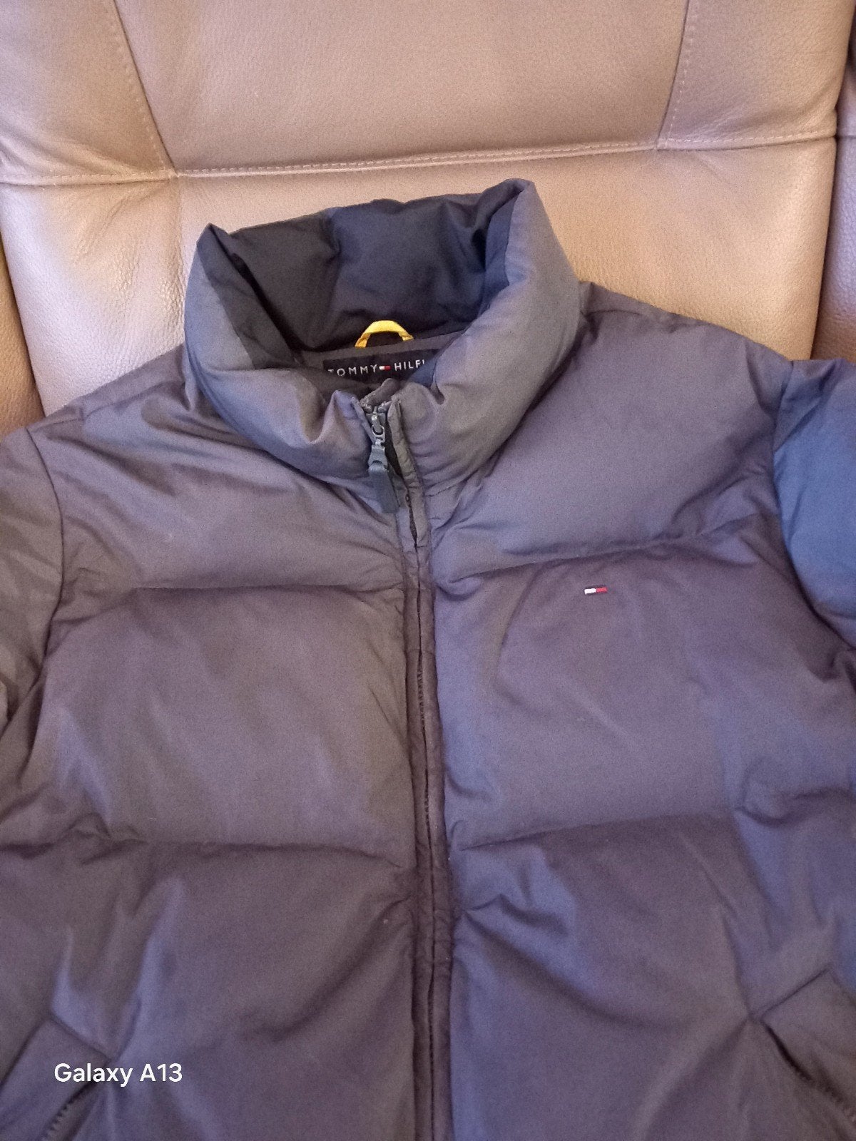 Veste hiver doudoune taille L Tommy Hilfiger, Gris, Tommy Hilfiger, Taille 52/54 (L), Enlèvement