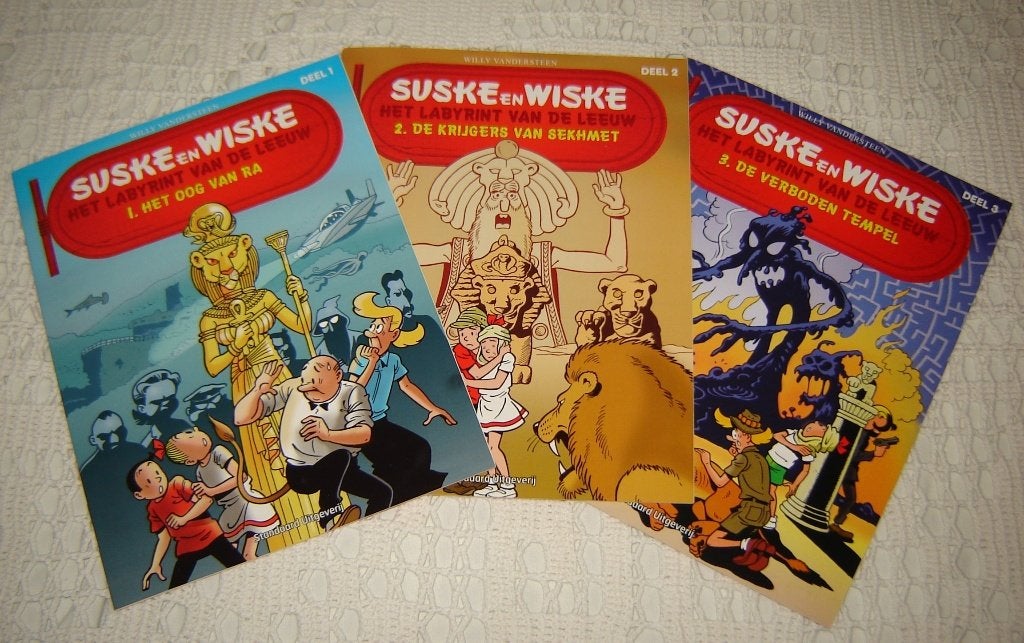 Complete reeks Suske en Wiske Het labyrint van de leeuw-2013, Verzenden, Nieuw, Willy Vandersteen, Complete serie of reeks