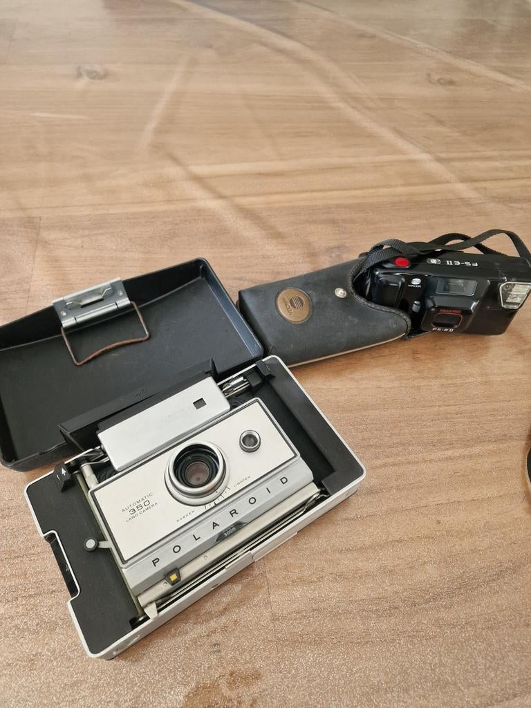 Ancien Polaroïd + appareil photo, Enlèvement