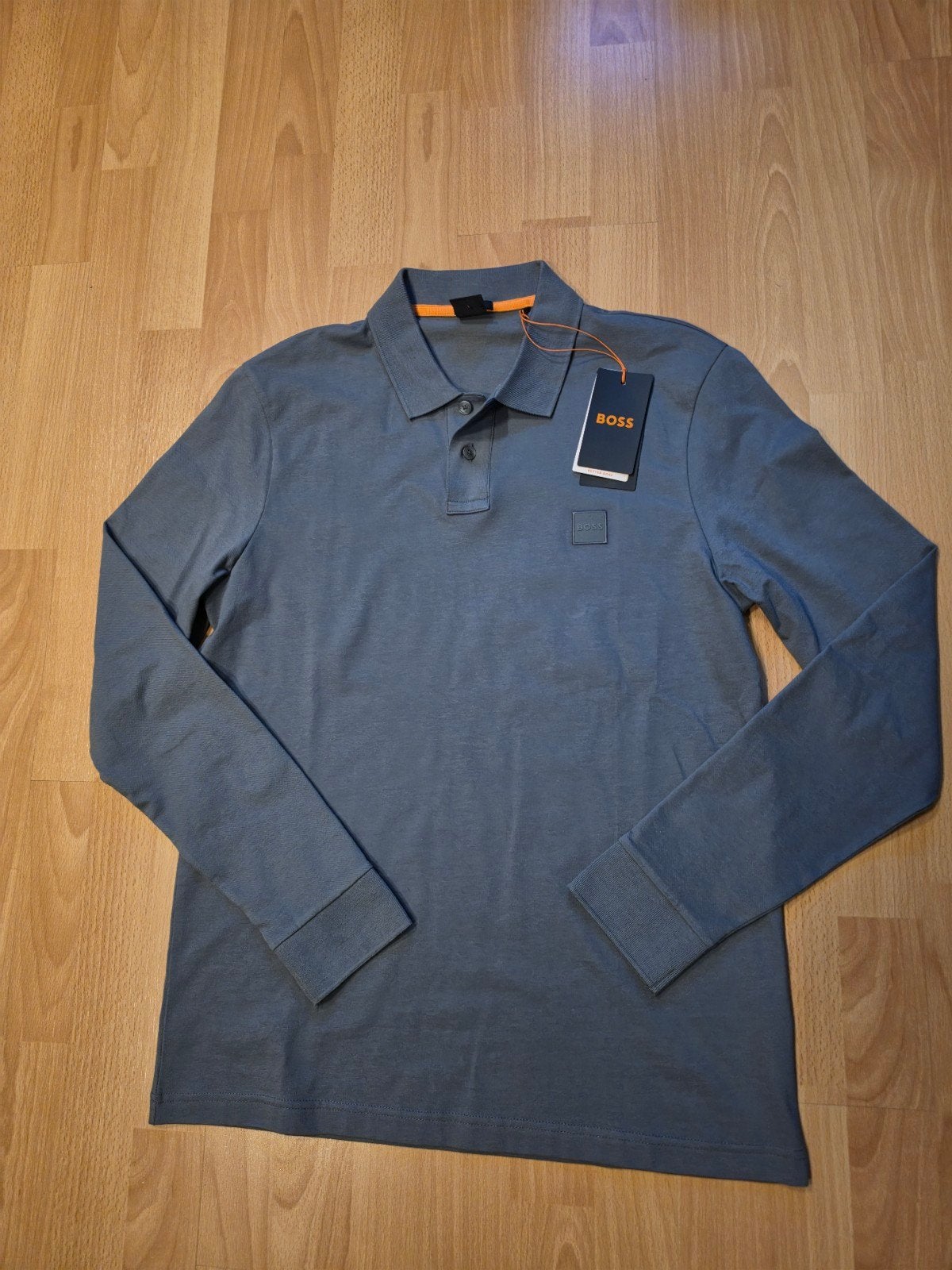BOSS polo met lange mouwen - L, Maat 52/54 (L), BOSS, Nieuw, Ophalen of Verzenden