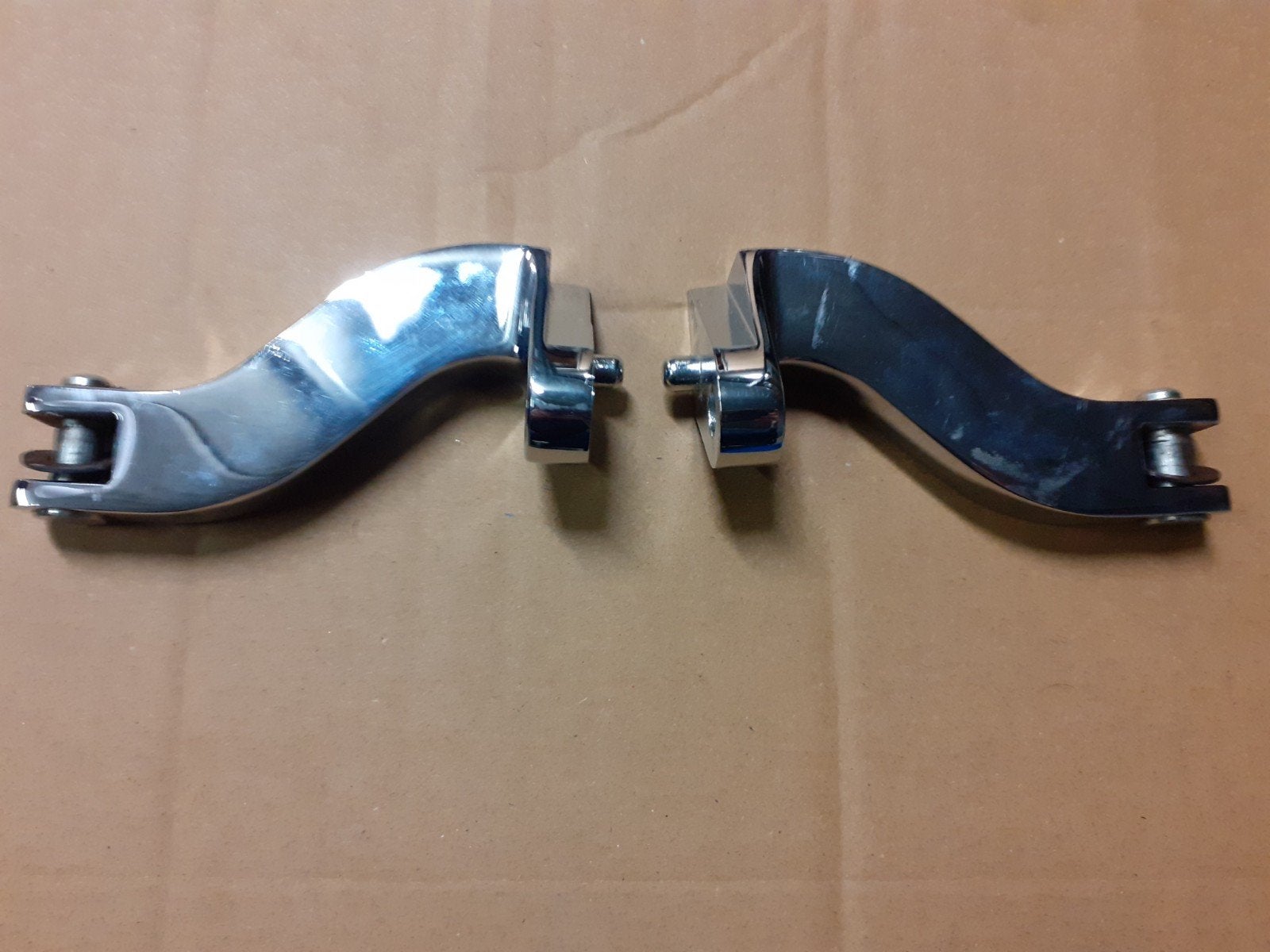 Chrome passagier Voetsteunhouders, Motoren, Onderdelen | Harley-Davidson, Ophalen