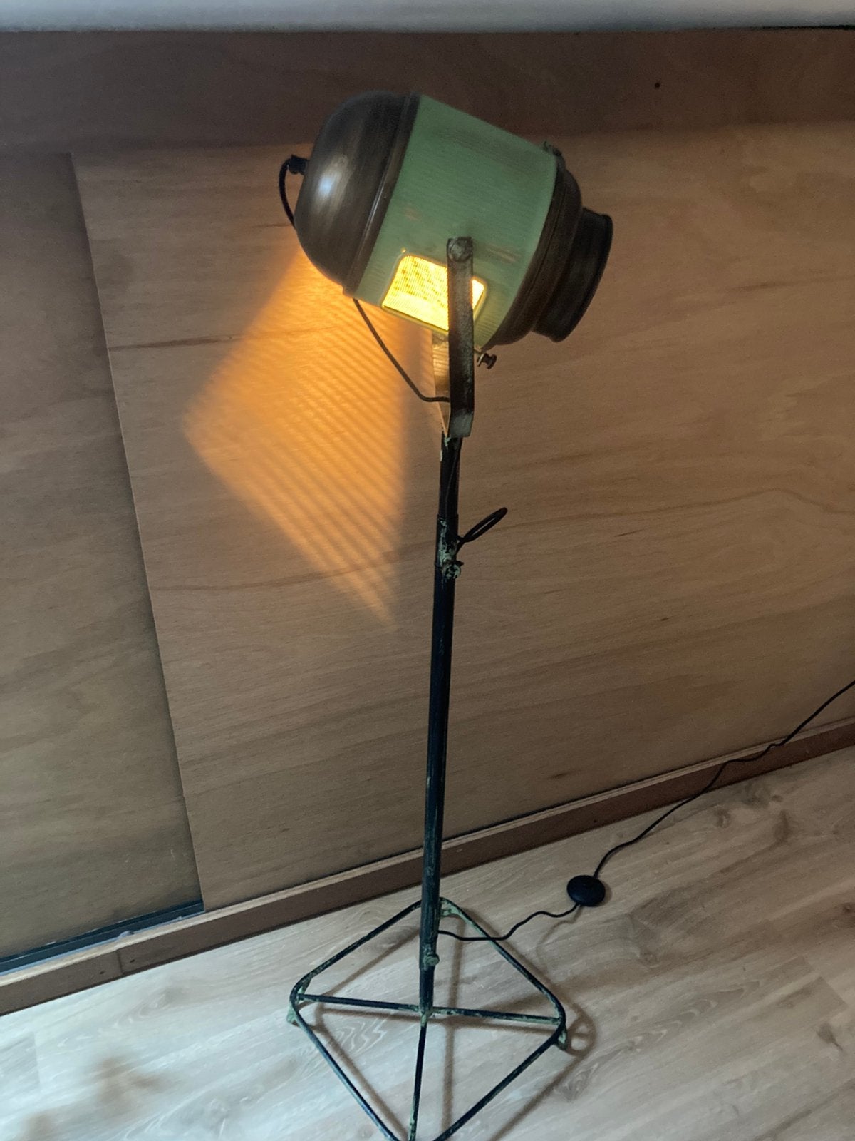 Industriële lamp, Huis en Inrichting, Ophalen, Zo goed als nieuw
