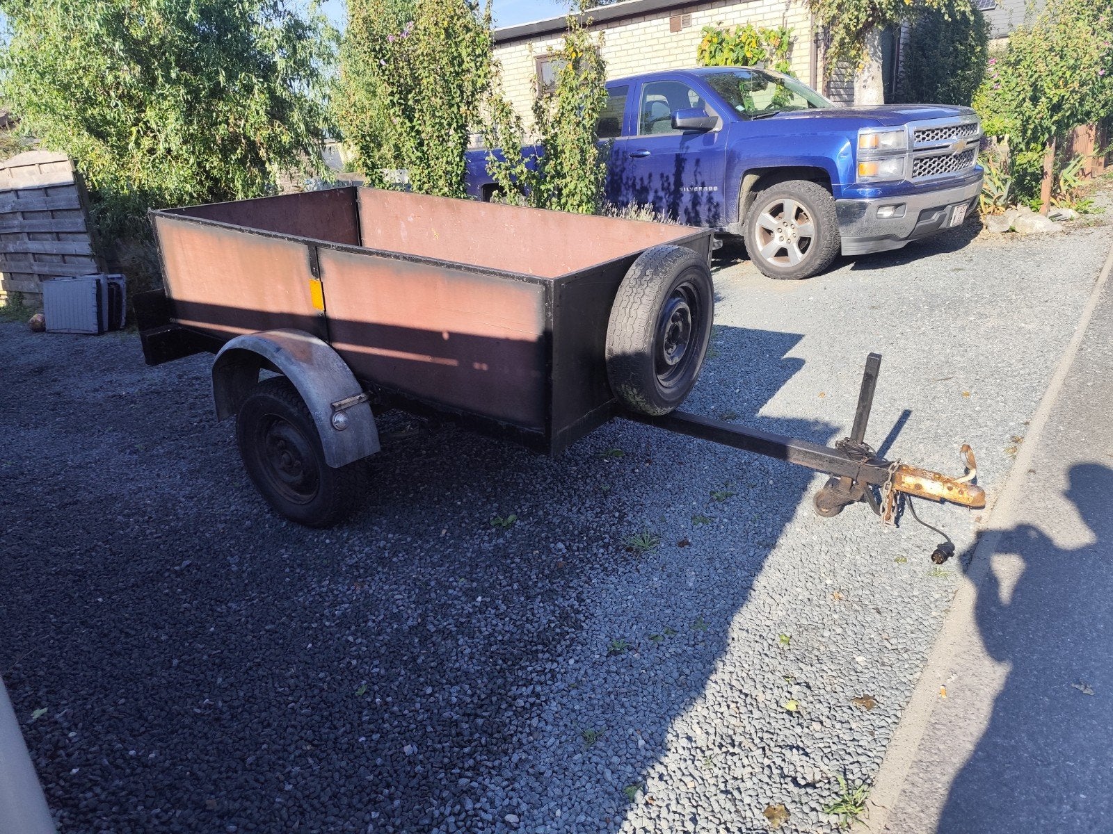 aanhangwagen, Ophalen