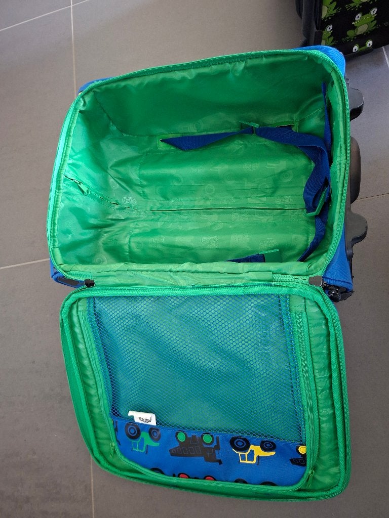 Valies kinderen pick & pack, Handtassen en Accessoires, Koffers, Gebruikt, Minder dan 50 cm, Minder dan 35 cm, Zacht kunststof