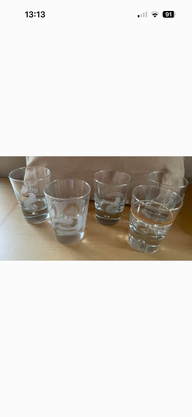 Assortiment baileys glazen, Verzamelen, Ophalen of Verzenden, Zo goed als nieuw