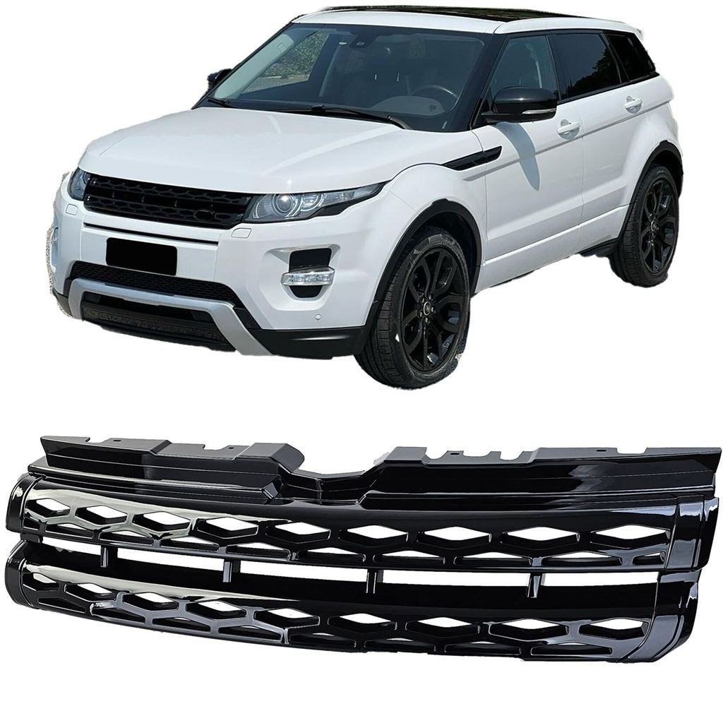 Grill Voor Range Rover Evoque L538 Glans Zwart, Verzenden
