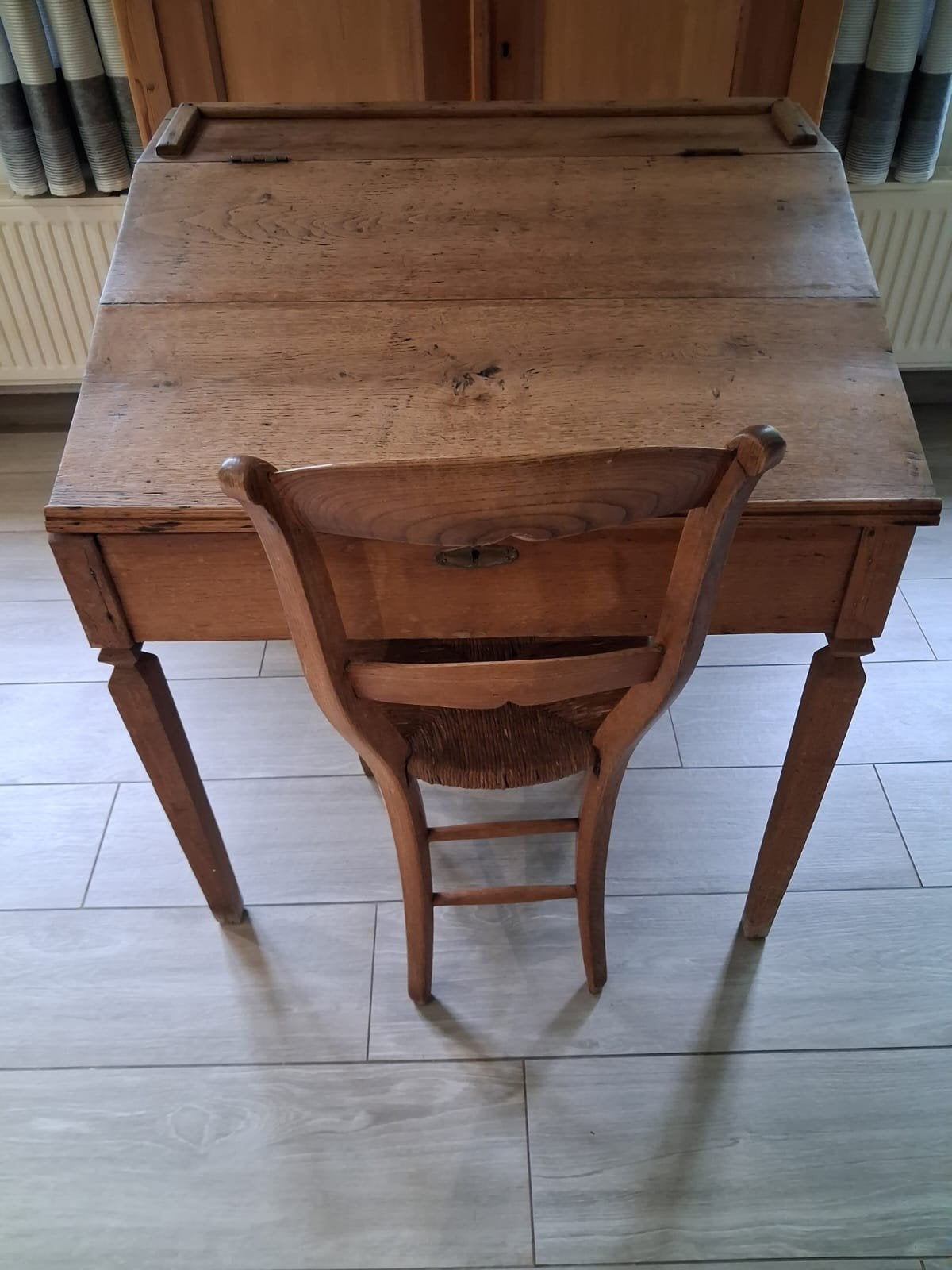 Bureau en stoel, Ophalen of Verzenden