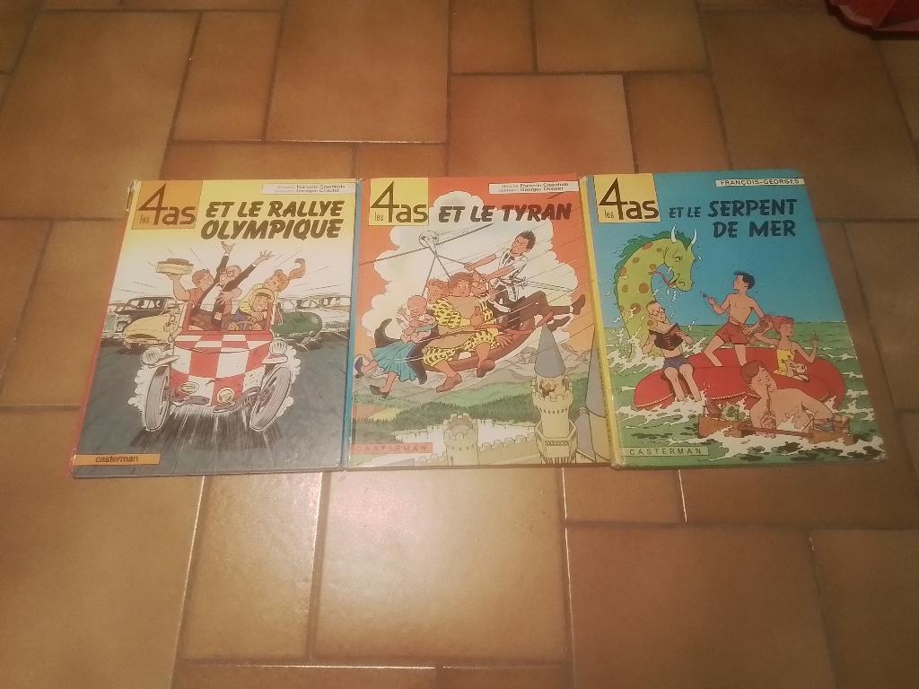 Les 4 as le tout pour 6 euros, Livres, BD, Enlèvement, Utilisé