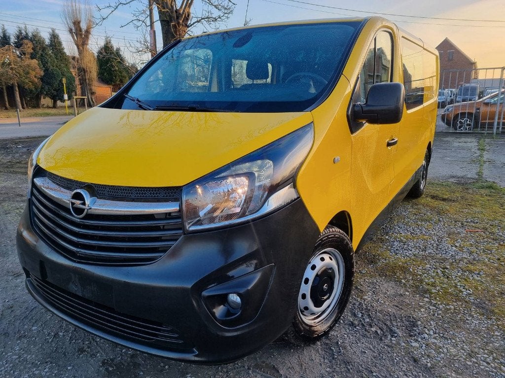 Opel Vivaro Maxi Double cabine 1.6cdti Biturbo 145cv Gps AC, Autos, Electronic Stability Program (ESP), Vivaro, Euro 6, Entreprise