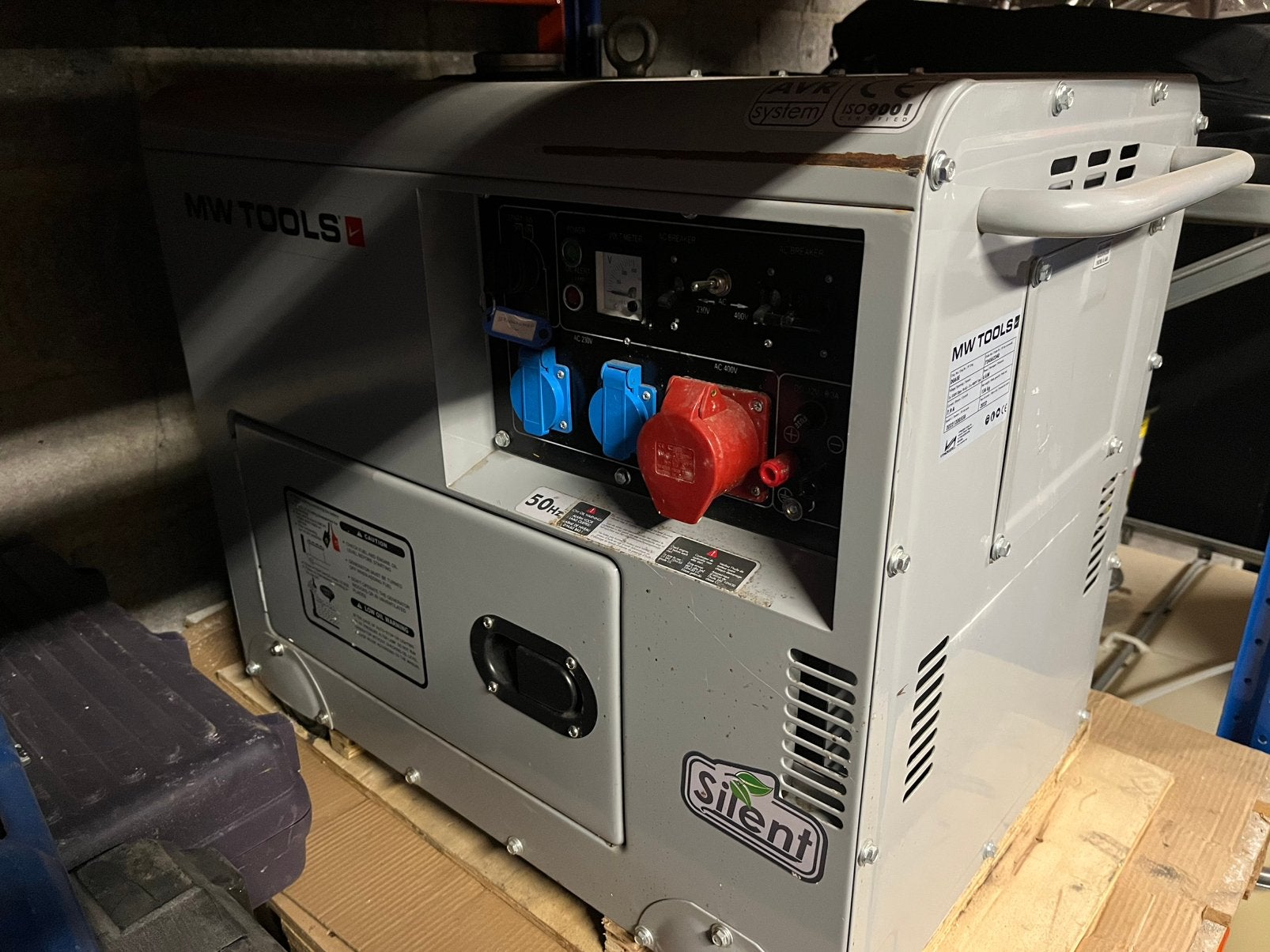 MW Tools 6kW diesel generator, Zakelijke goederen, Ophalen