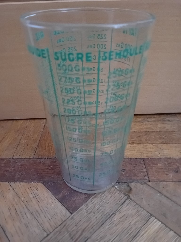 Verre doseur de cuisine année 60, Collections, Enlèvement, Neuf, Autres types