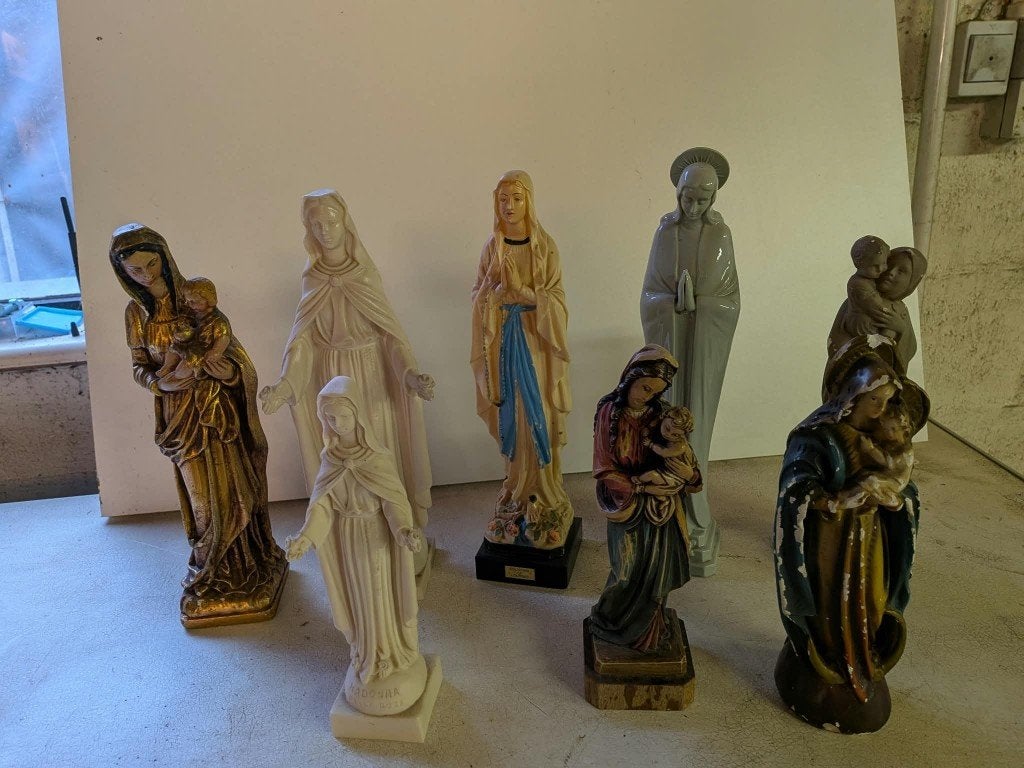 Figurines Mary, Collections, Enlèvement, Comme neuf, Image, Christianisme | Catholique