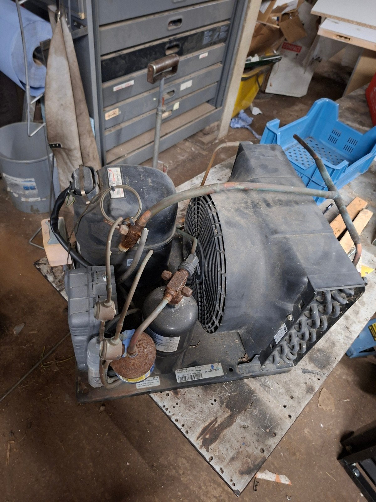 Koelmotor met 2 verdampers, Ophalen, Gebruikt