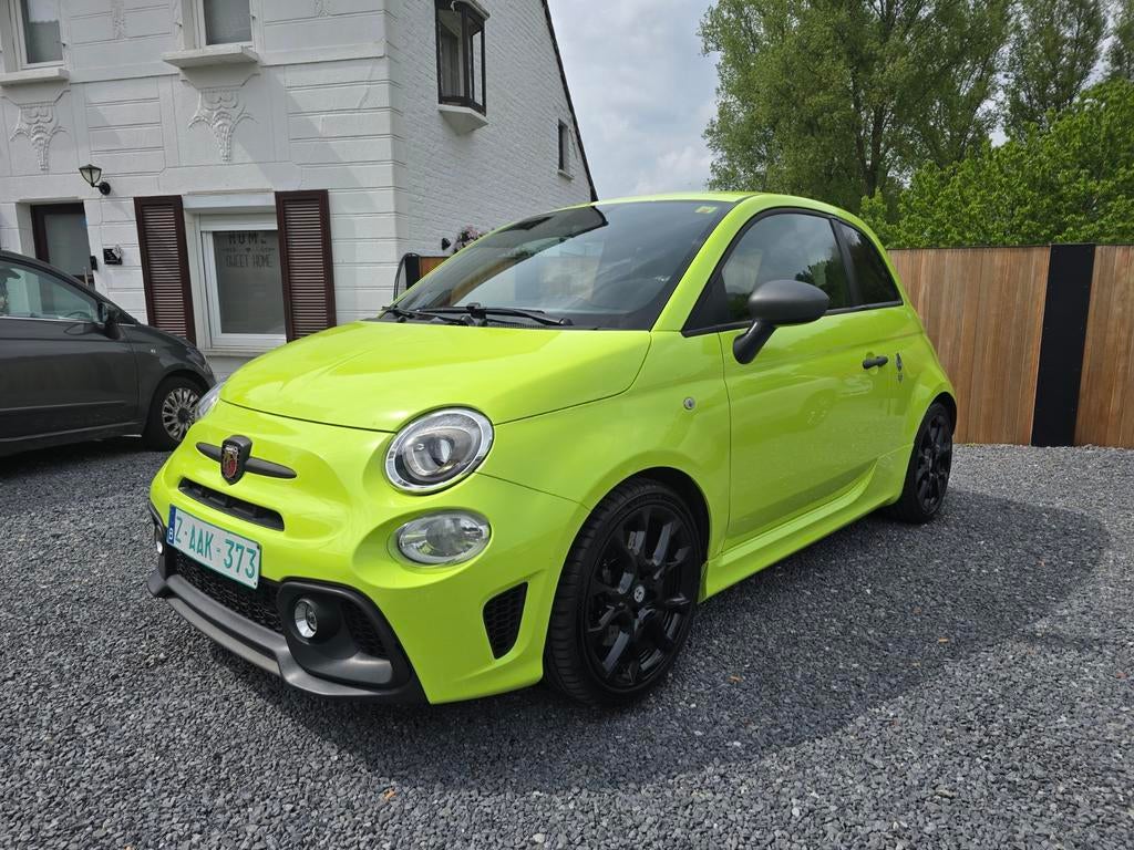 Abarth 595 competizone Adrenaline Green 70th years Anniversa, Autos, Cuir, Achat, Entreprise, Boîte manuelle