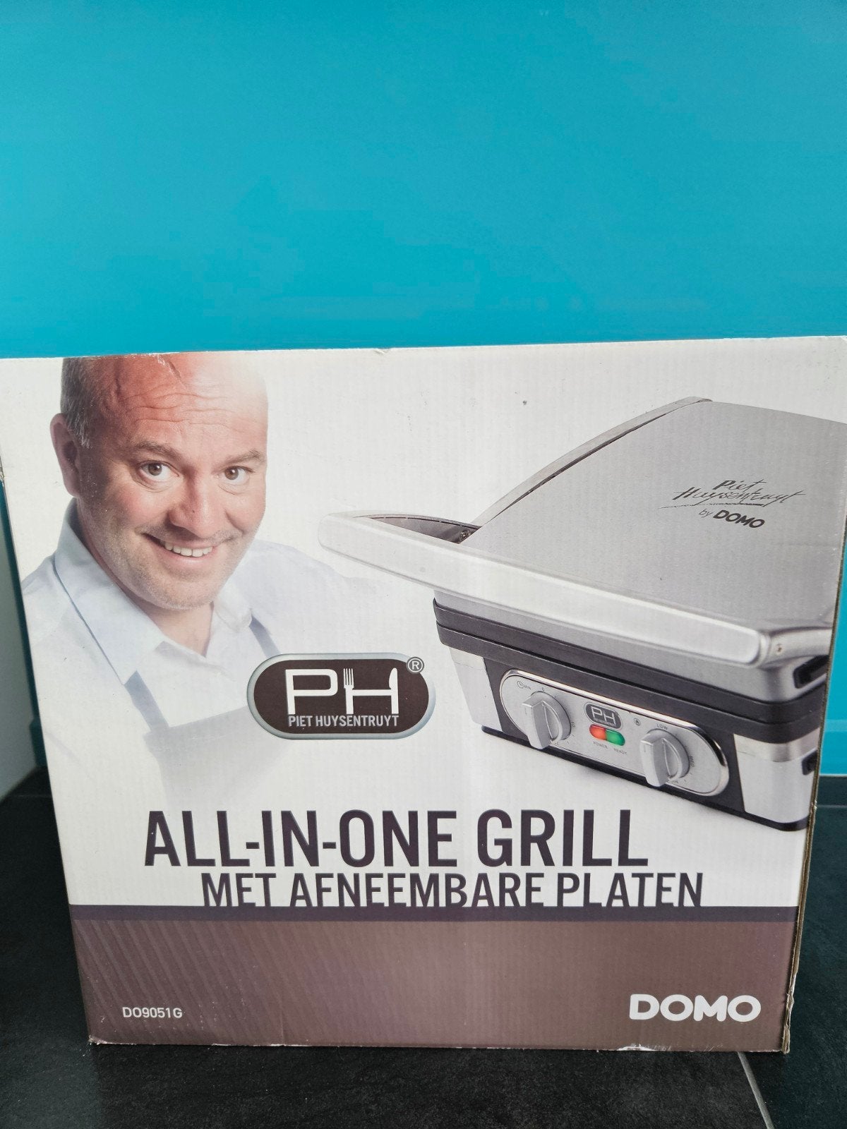 All-in-one grill met afneembare platen, Ophalen of Verzenden, Nieuw, Tafelgrill