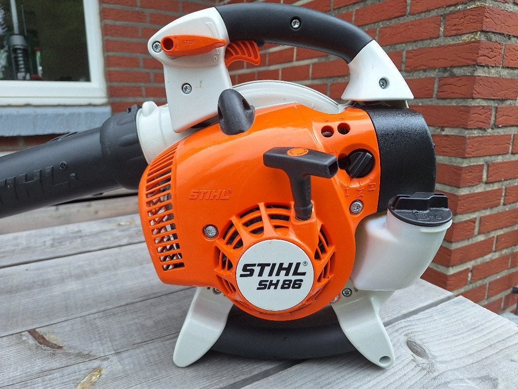 Stihl sh86 bladblazer en zuiger, Tuin en Terras, Bladblazers, Ophalen, Benzine, Viking / Stihl, Met opvangzak